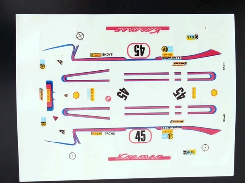 Decal porsche 911 - 1/43,