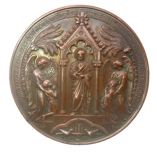 Large médaille religieuse - médaille,