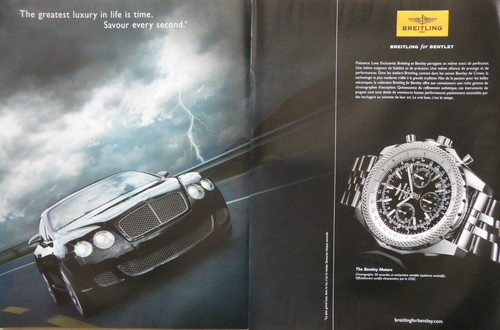 Publicité presse 2009 montre - presse,