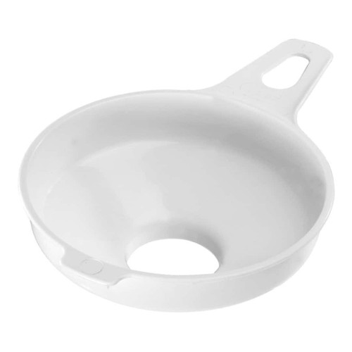 Entonnoir blanc avec grand - blanc,