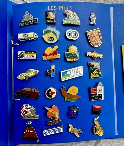 Lot pin album vintage - lot, pin's