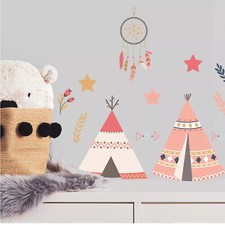 Sticker tipi indien - déco