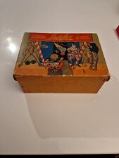 BOITE CARTON OBJET PUB BOTTIER ENFANT CLOWN CIRQUE ANIMAUX CHAPITEAU ANCIEN