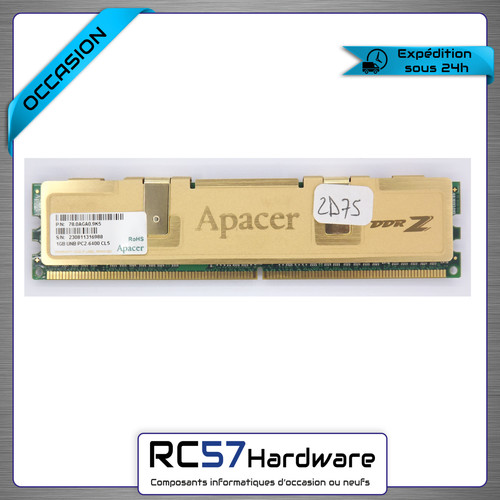 Mémoire ddr2 apacer 1gb - ddr2,
