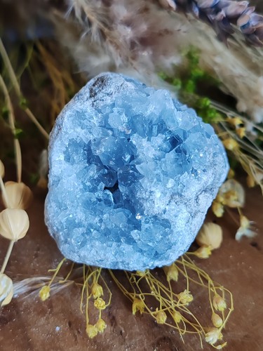 Druse célestine bleue - druse, de