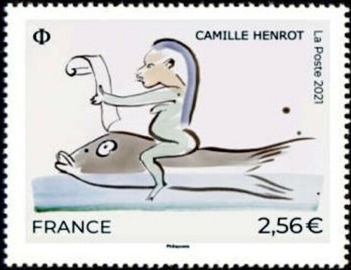 2021 france timbre - y, &
