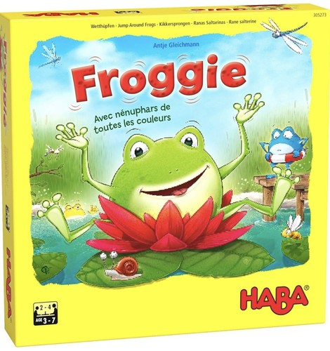 Haba froggie jeu de - froggie, course
