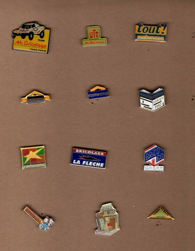 Pin enseignes bricolage - pin's,