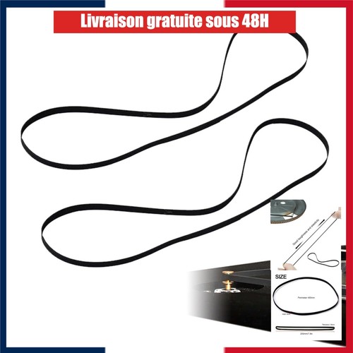 Lot courroies platine - de,