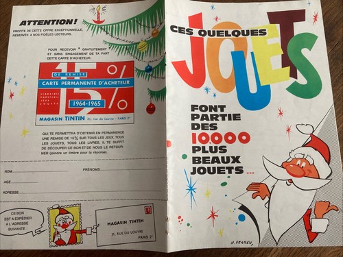 Magasin tintin flyer - magasin,