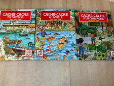 lot 3 livres série Cache-Cache - Deux coqs d'or / Les mille mots de Julie