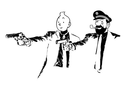 Tintin capitaine haddock - tintin,
