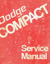 1974 Dodge Compact Camion B100 B200 B300 Service Atelier Réparation Manuel OEM