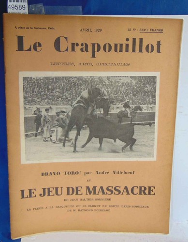 Crapouillot avril 1929 - le, 1929...