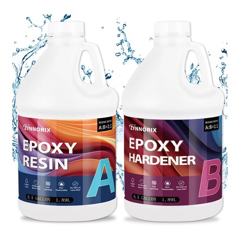 Crystal clear epoxy resin - epoxy, 1