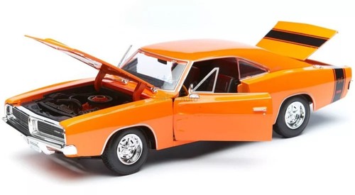 Dodge charger orange - r-t, 1969