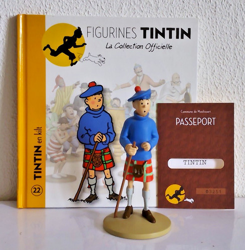 Figurine tintin la - tintin,