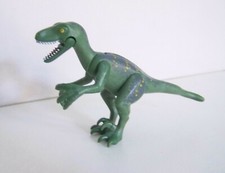 PLAYMOBIL (AA227) DINOSAURES - Dinosaure Deinonychus Vert 4175 (usé)