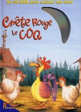 Crête rouge le coq avec 1 CD