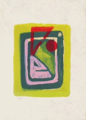 Bram van velde lithographie - bram,