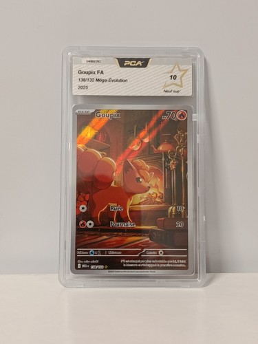Carte pokémon goupix méga - goupix,