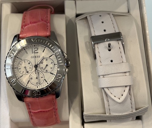 Guess pink leather - pink,