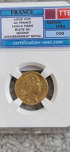 Franc 1820a louis - 1820a,