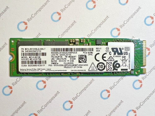 Disque ssd samsung - ssd, pm981