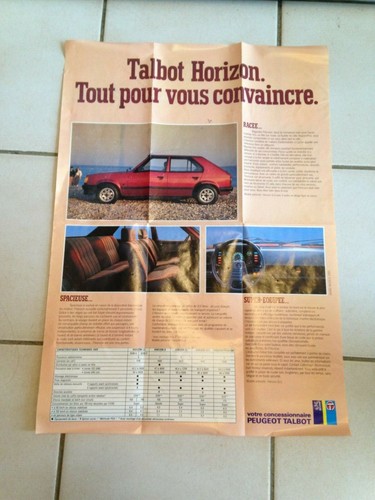 Rare brochure publicitaire