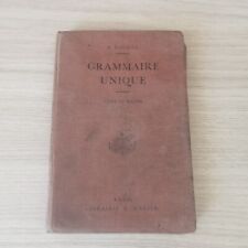 Manuel scolaire ancien