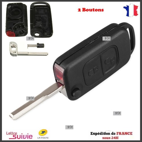 Coque clé pour mercedes benz - pour,