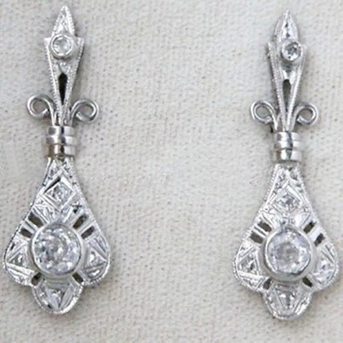 Boucles oreilles mariage - d'oreilles, de