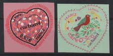 FRANCE 2005 : 3747B/3748B SAINT VALENTIN DE CACHAREL ( AUTOADHESIF) NEUF**LUXE