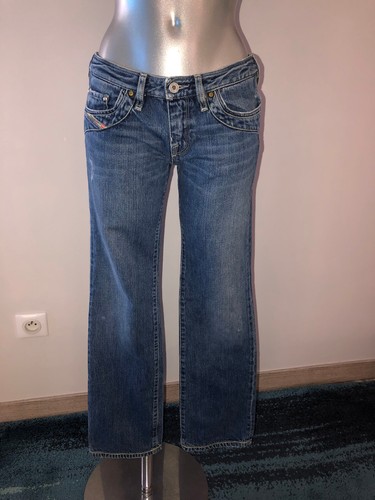 Jeans femme used - jeans, bleu