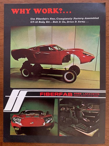 1969 fiberfab body kit - body,