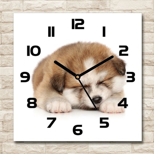 Tulup horloge murale verre - horloge,
