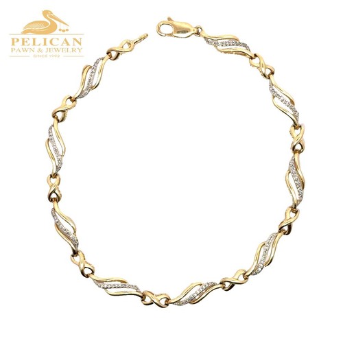 Diamond accent s link - accent,