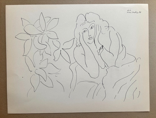 Henri matisse elégante - :,