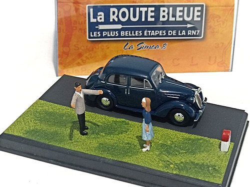 Simca diorama route - -,