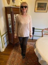 Pull rose poudrée MONOPRIX