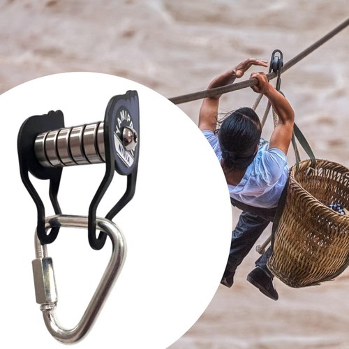 Poulie slackline acier - en,