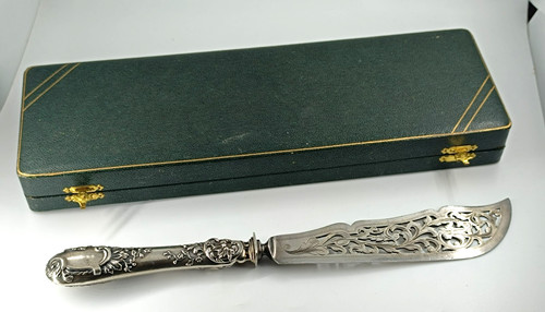 Couteau ancien ajouré art - couteau,