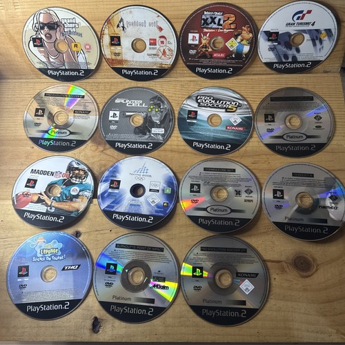 Lot jeux sony playstation 2 - 15,