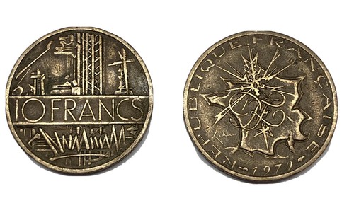 Lot pieces francs mathieu - 2, 10