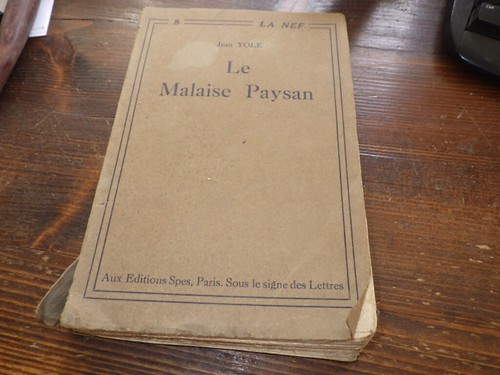 1929 malaise paysan - 1929.le,