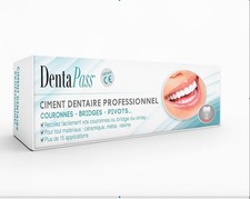Ciment Dentaire | Colle Dentaire Pour Couronne Bridge Dent sur Pivot | Qualit...
