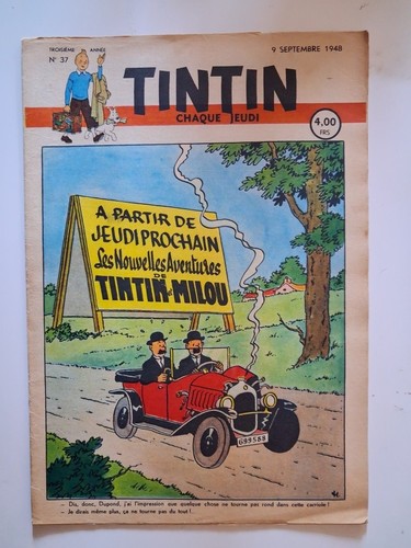 Journal tintin année1948 - tintin,