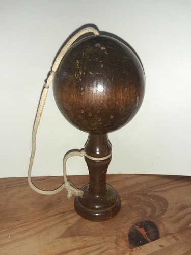 Ancien bilboquet bois - ancien, en