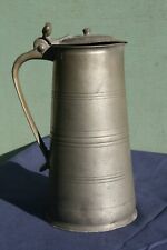 pichet en étain ancien broc