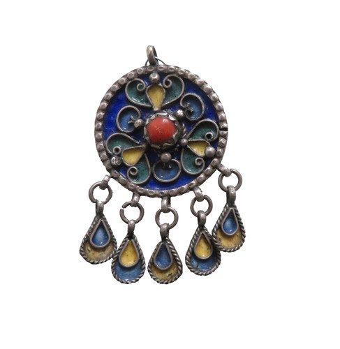 Ancien pendentif kabyle beni - ancien,